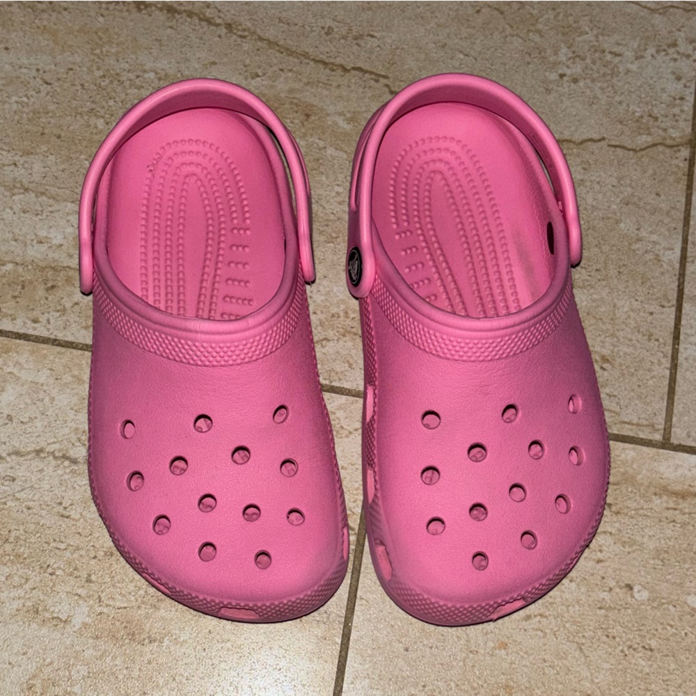 Pink Crocs Girls